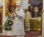 Патриарший Экзарх всея Беларуси в Рождественские дни посетил Спасо-Евфросиниевский монастырь
