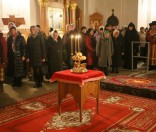 Принесение мощей великомученика Димитрия Солунского в Спасо-Евфросиниевский монастырь