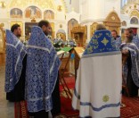 Всенощное бдение с чином погребения Божией Матери