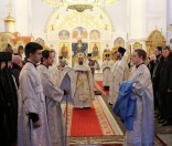 Предстоятель Белорусской Православной Церкви совершил Божественную литургию в Спасо-Евфросиниевском монастыре
