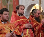 Патриарший Экзарх всея Беларуси совершил Божественную Литургию в Спасо-Евфросиниевском монастыре