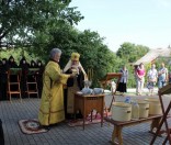 Праздник Происхождения (изнесения) Честных Древ Животворящего Креста Господня в Полоцкой обители	