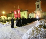 Принесение мощей великомученика Димитрия Солунского в Спасо-Евфросиниевский монастырь