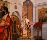 Принесение мощей великомученика Димитрия Солунского в Спасо-Евфросиниевский монастырь