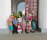 Участие детей воскресной школы в подготовке и проведении праздника прп. Евфросинии Полоцкой