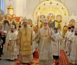 Патриарший Экзарх всея Беларуси в Рождественские дни посетил Спасо-Евфросиниевский монастырь