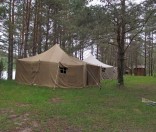 Палатки установлены