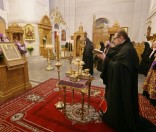 Праздничные богослужения в честь престольного праздника Воздвижения Честного и Животворящего Креста в Спасо-Евфросиниевской обители