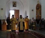 Праздник Происхождения (изнесения) Честных Древ Животворящего Креста Господня в Полоцкой обители