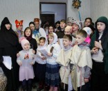 Дети Воскресной школы встречают Рождество Христово