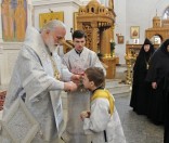 Патриарший Экзарх всея Беларуси в Рождественские дни посетил Спасо-Евфросиниевский монастырь