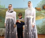 Воспитанники воскресной школы выступили с Рождественским концертом в Малоситнянской  школе
