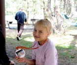 Палаточный лагерь на берегу реки Свольна
