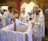 На подворье Спасо-Евфросиниевского женского монастыря освящен храм в честь Иверской иконы Божией Матери