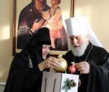 Патриарший Экзарх всея Беларуси в Рождественские дни посетил Спасо-Евфросиниевский монастырь