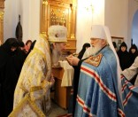 Предстоятель Белорусской Православной Церкви совершил Божественную литургию в Спасо-Евфросиниевском монастыре