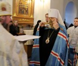 Предстоятель Белорусской Православной Церкви совершил Божественную литургию в Спасо-Евфросиниевском монастыре