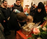 Принесение мощей великомученика Димитрия Солунского в Спасо-Евфросиниевский монастырь