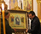 Пребывание Годеновского Креста и Жировичской иконы Божией Матери в Полоцкой обители