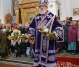 Праздничные богослужения в честь престольного праздника Воздвижения Честного и Животворящего Креста в Спасо-Евфросиниевской обители