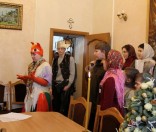 Дети Воскресной школы встречают Рождество Христово