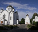 Закат в монастыре