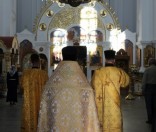 Праздник Происхождения (изнесения) Честных Древ Животворящего Креста Господня в Полоцкой обители