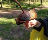 Воспитанники воскресной школы на источнике святого Иоанна Крестителя в Черневичах