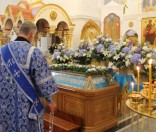 Всенощное бдение с чином погребения Божией Матери