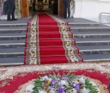 Перед встречей митрополита Вениамина