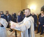 На подворье Спасо-Евфросиниевского женского монастыря освящен храм в честь Иверской иконы Божией Матери