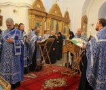 Всенощное бдение с чином погребения Божией Матери
