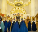 Крещение Господне в Спасо-Евфросиниевской обители. Фото Авласенко В. Г.