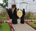 Пребывание Годеновского Креста и Жировичской иконы Божией Матери в Полоцкой обители