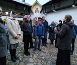 Паломническая поездка воспитанников воскресной школы Полоцкой обители в Псков