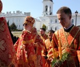 Патриарший Экзарх всея Беларуси совершил Божественную Литургию в Спасо-Евфросиниевском монастыре