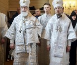 На подворье Спасо-Евфросиниевского женского монастыря освящен храм в честь Иверской иконы Божией Матери