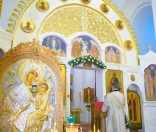 Крещение Господне в Спасо-Евфросиниевской обители. Фото Авласенко В. Г.