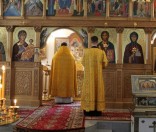 Праздник Происхождения (изнесения) Честных Древ Животворящего Креста Господня в Полоцкой обители	