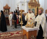 Праздник Преображения в Спасо-Евфросиниевском монастыре