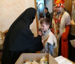 Дети Воскресной школы встречают Рождество Христово
