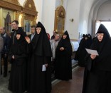 Патриарший Экзарх всея Беларуси совершил Божественную Литургию в Спасо-Евфросиниевском монастыре