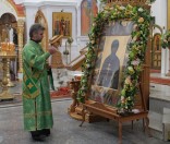 Служба на перенесение мощей прп. Евфросинии
