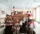 Дети воскресной школы прославляют Рождество Христово