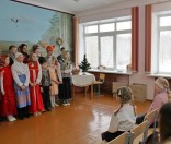 Рождественский концерт в Малоситнянской школе