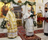 Патриарший Экзарх всея Беларуси в Рождественские дни посетил Спасо-Евфросиниевский монастырь