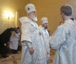 На подворье Спасо-Евфросиниевского женского монастыря освящен храм в честь Иверской иконы Божией Матери