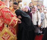 Патриарший Экзарх всея Беларуси совершил Божественную Литургию в Спасо-Евфросиниевском монастыре
