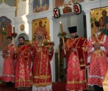 Праздничное богослужение на Пасху