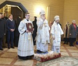 На подворье Спасо-Евфросиниевского женского монастыря освящен храм в честь Иверской иконы Божией Матери